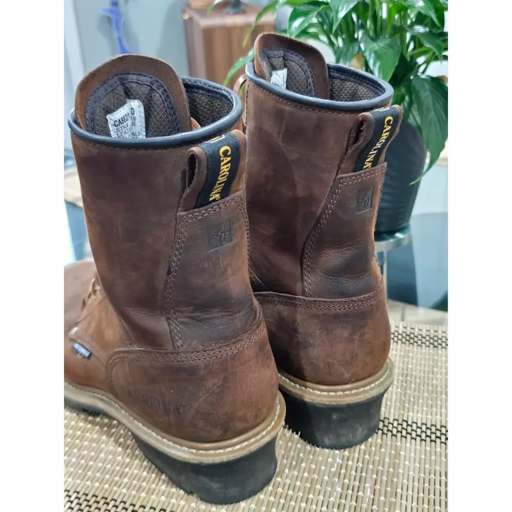 Carolina Boots CA8821 Men's 11 D Soft Toe Logger 8